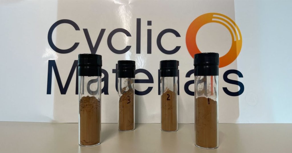 Cyclic Materials 53 миллион доллар тартты